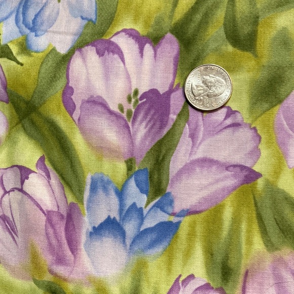 Robert Kaufman ‘Watercolor Meadows’ #5290 Fabric - Picture 4 of 7